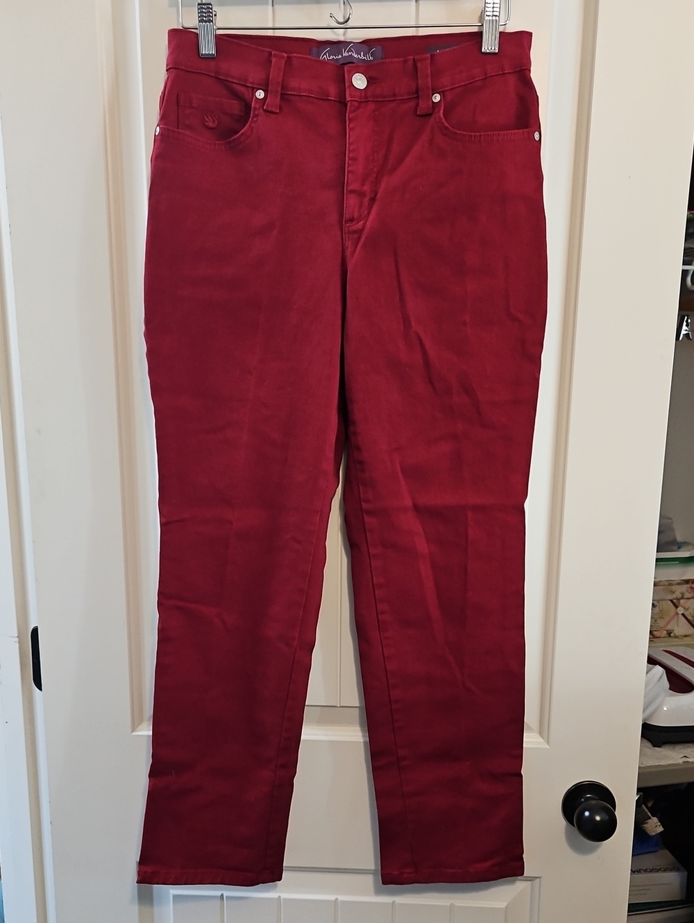 Gloria Vanderbilt Amanda Maroon Women's Pants
